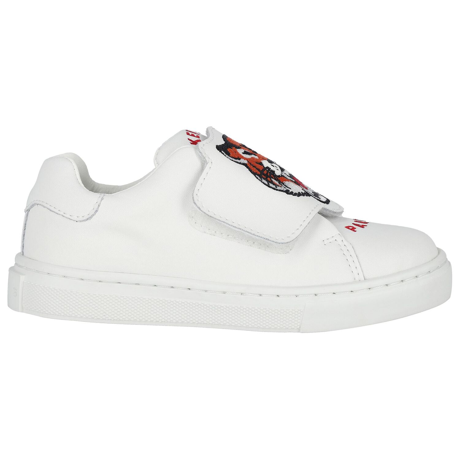 White Tiger Logo Trainers, 1, hi-res
