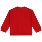 Younger Boys Red, Navy Blue & Grey 3 Piece Tracksuit, 1, hi-res