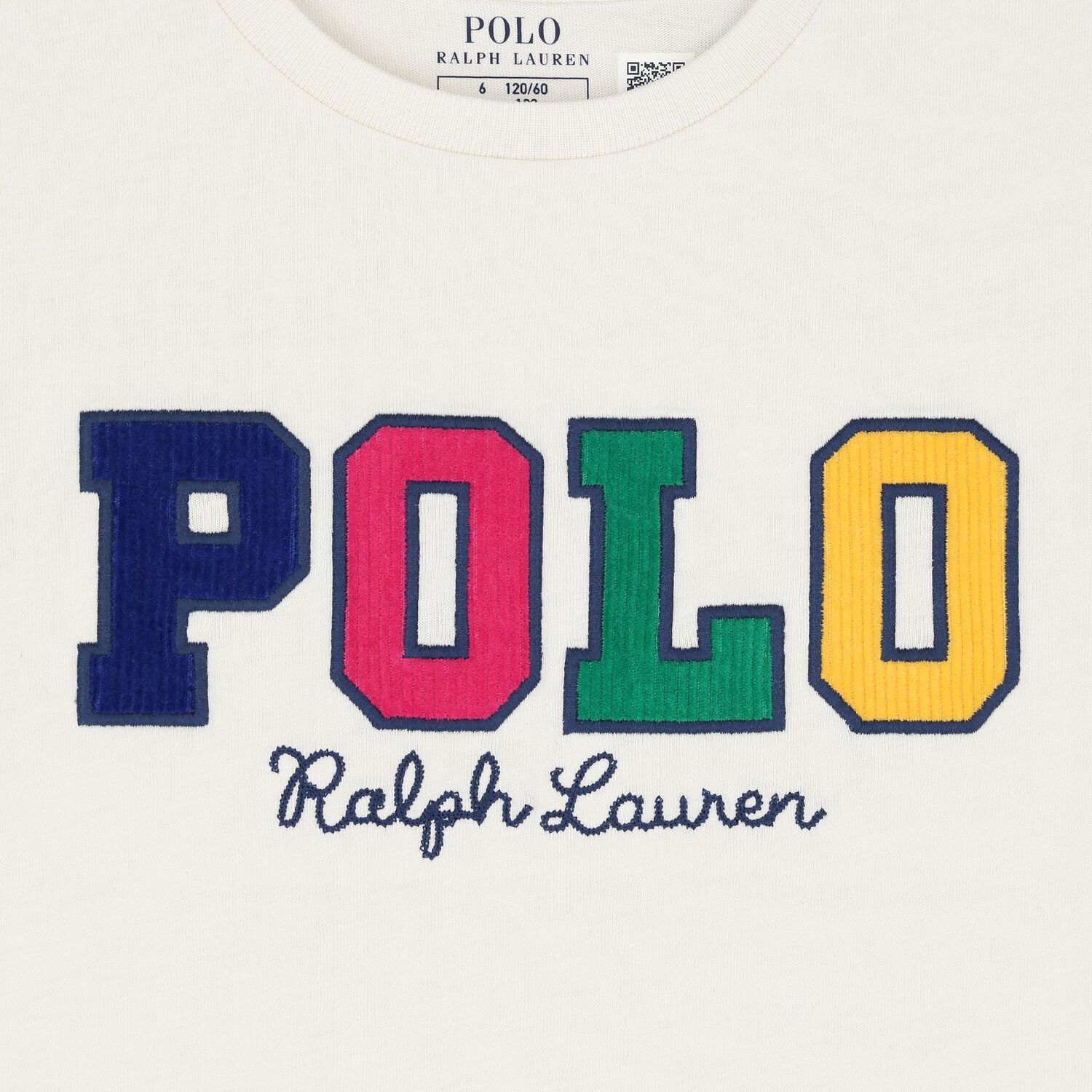 Girls White Logo T-Shirt, 1, hi-res image number null