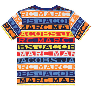 Boys Multi-Colored Logo T-Shirt