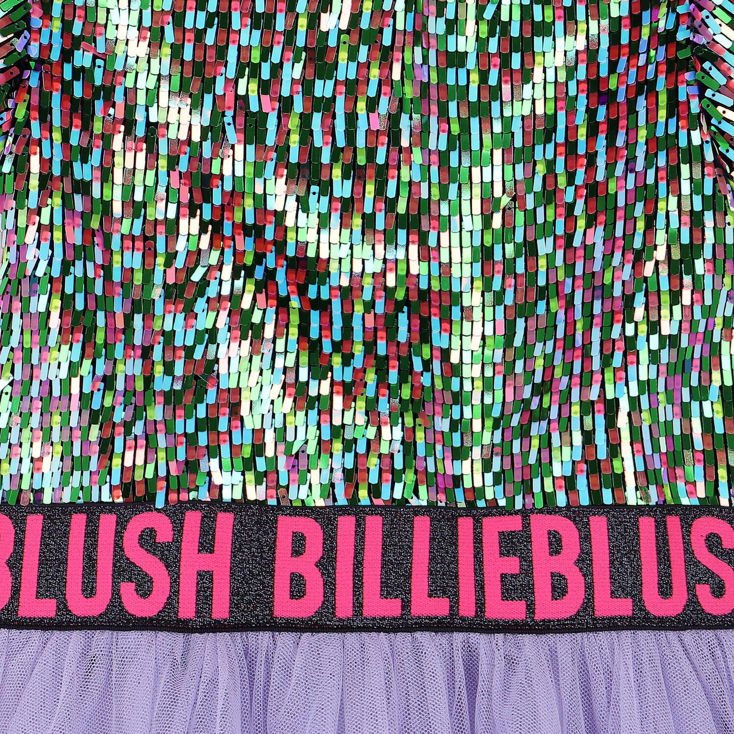 فستان بنات تول باللون الأرجوانى, 1, hi-res