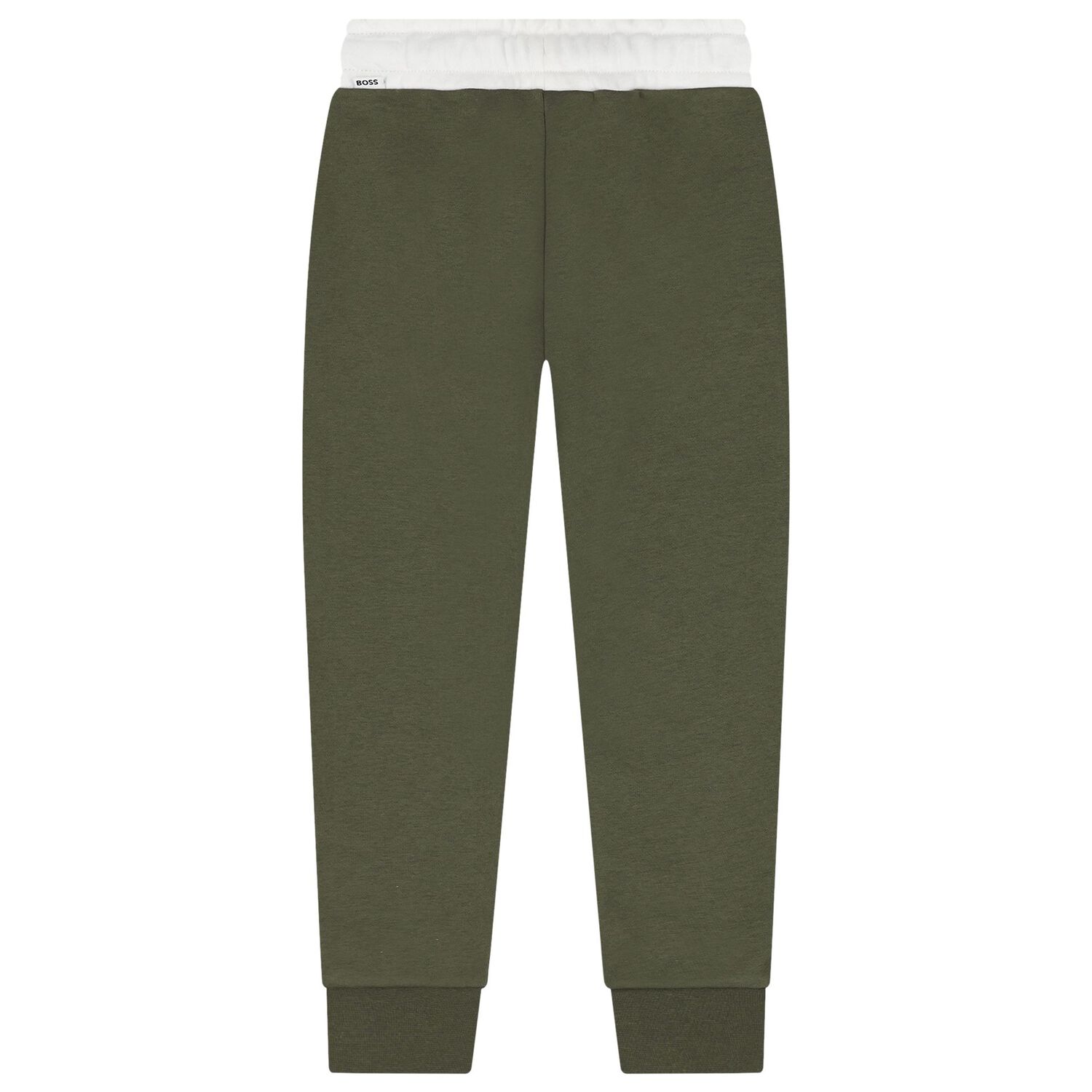 Boys Green Logo Joggers, 2, hi-res