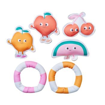 Girls Pink Fruit Dive Buddie Toys Set