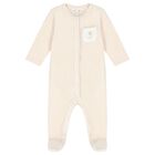 Baby Girls Ivory & Pink Babygrows Gift Set ( 2-Pack ), 1, hi-res