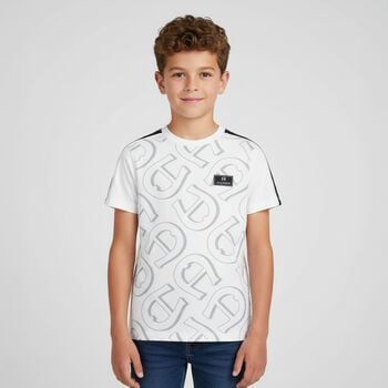 Boys White Logo T-Shirt
