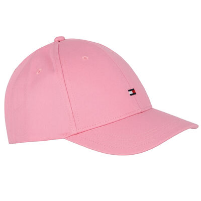 قبعة كاب باللون الوردي للبنات 