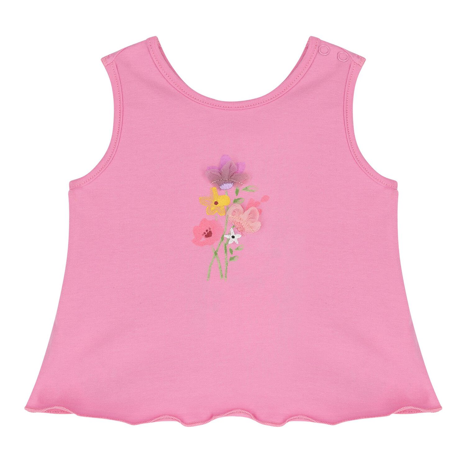 Baby Girls Pink Swim Set, 1, hi-res