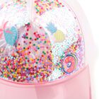 Girls Silver Iridescent Cap, 1, hi-res