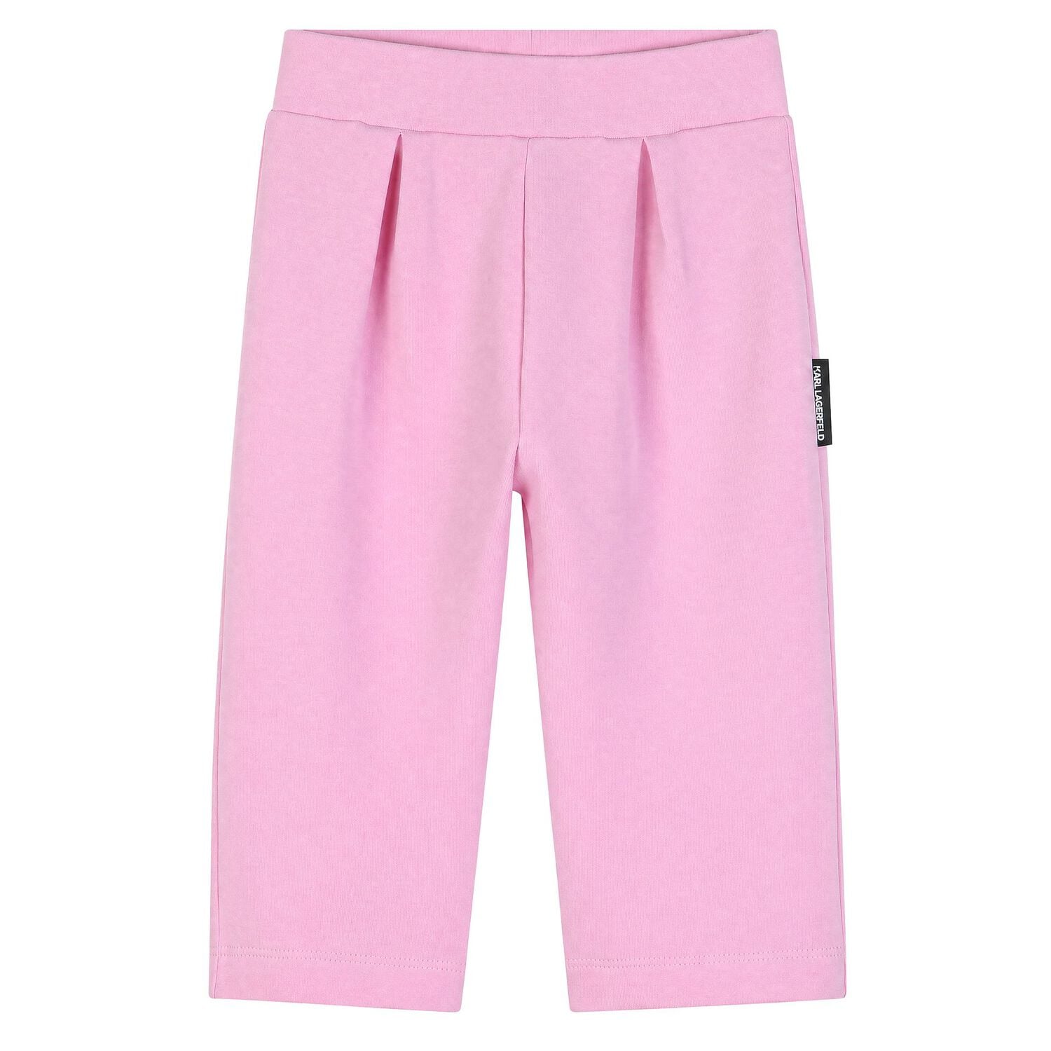 Younger Girls Pink Choupette Logo Tracksuit Set, 1, hi-res