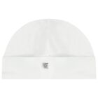 White Logo Baby Hat, 1, hi-res