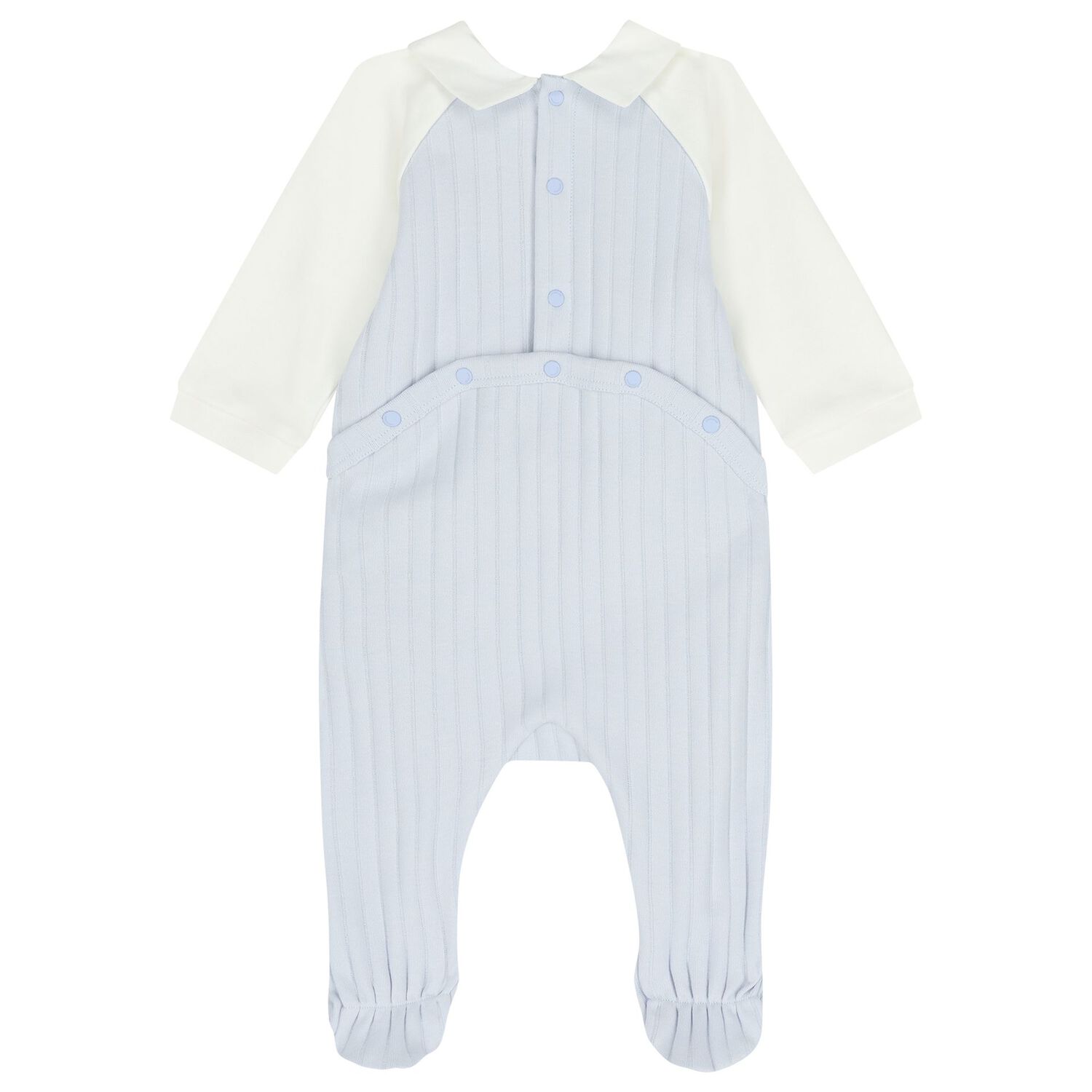 مجموعة هدايا ملابس الأطفال بشعار أزرق وأبيض, 2, hi-res