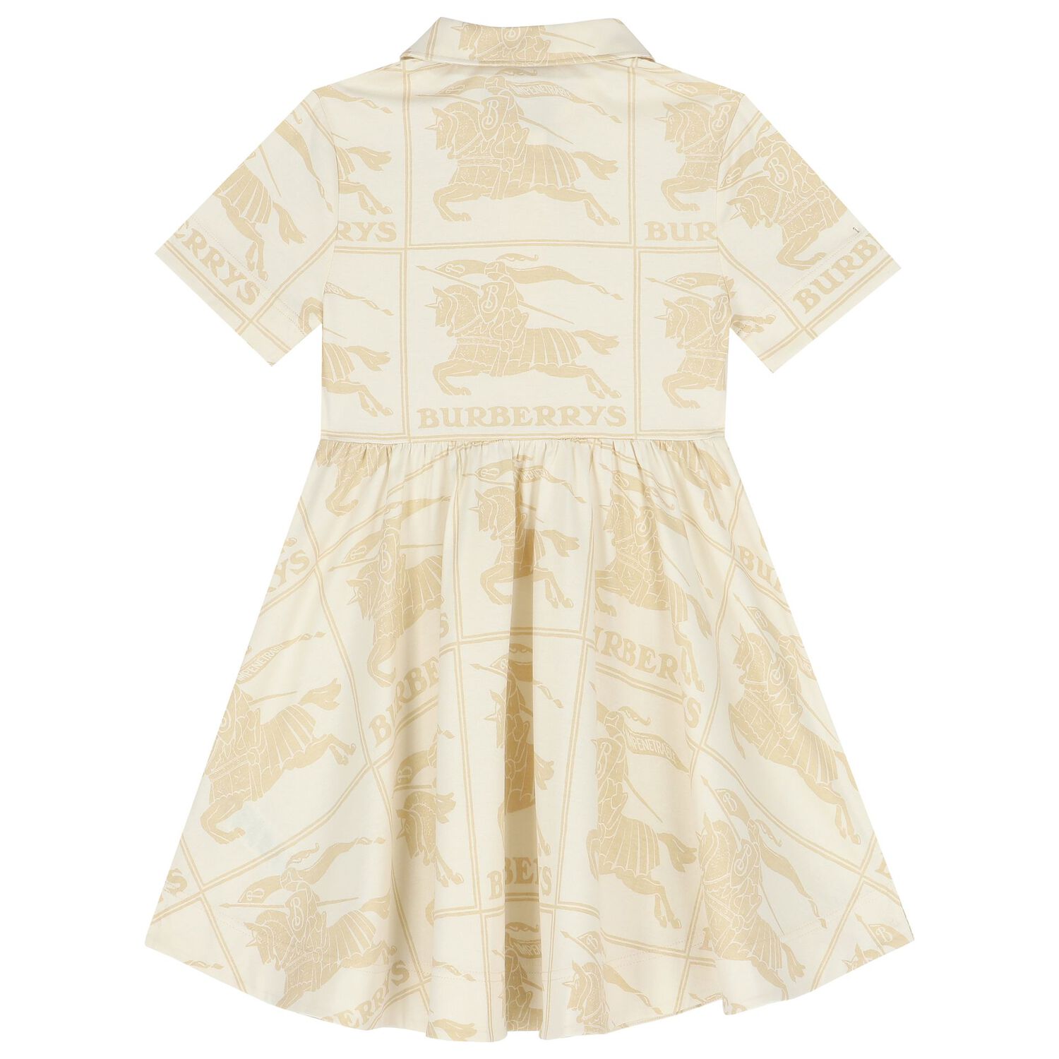 Girls Ivory & Beige Knight Dress, 1, hi-res image number null