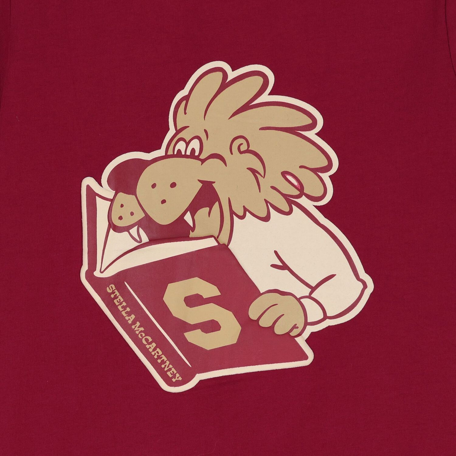 Boys Burgundy Lion T-Shirt, 1, hi-res