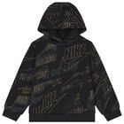 Boys Black Logo Tracksuit, 1, hi-res