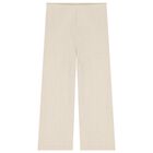 Girls Gold Bow Trouser Set, 1, hi-res