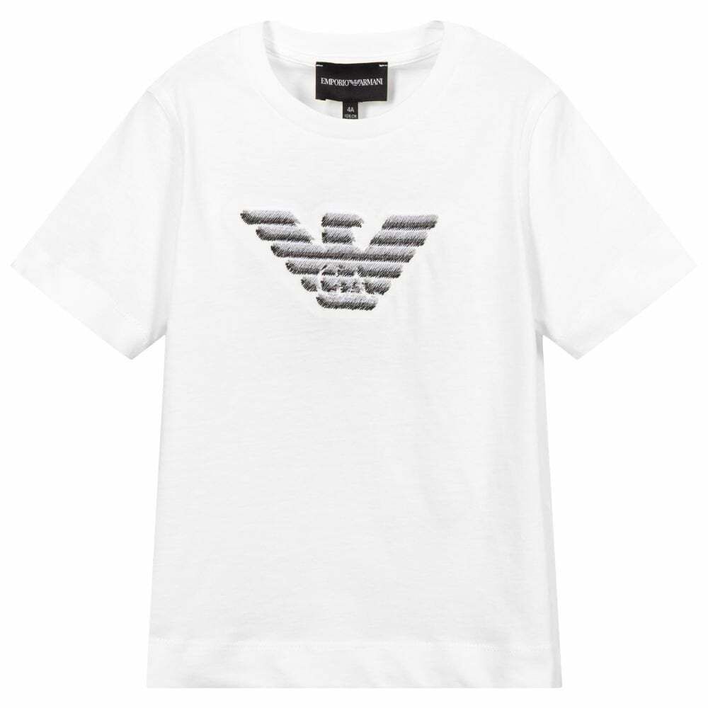 Emporio armani junior t shirt sales
