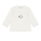 Baby Boys Blue & White Logo Tracksuit Set, 1, hi-res