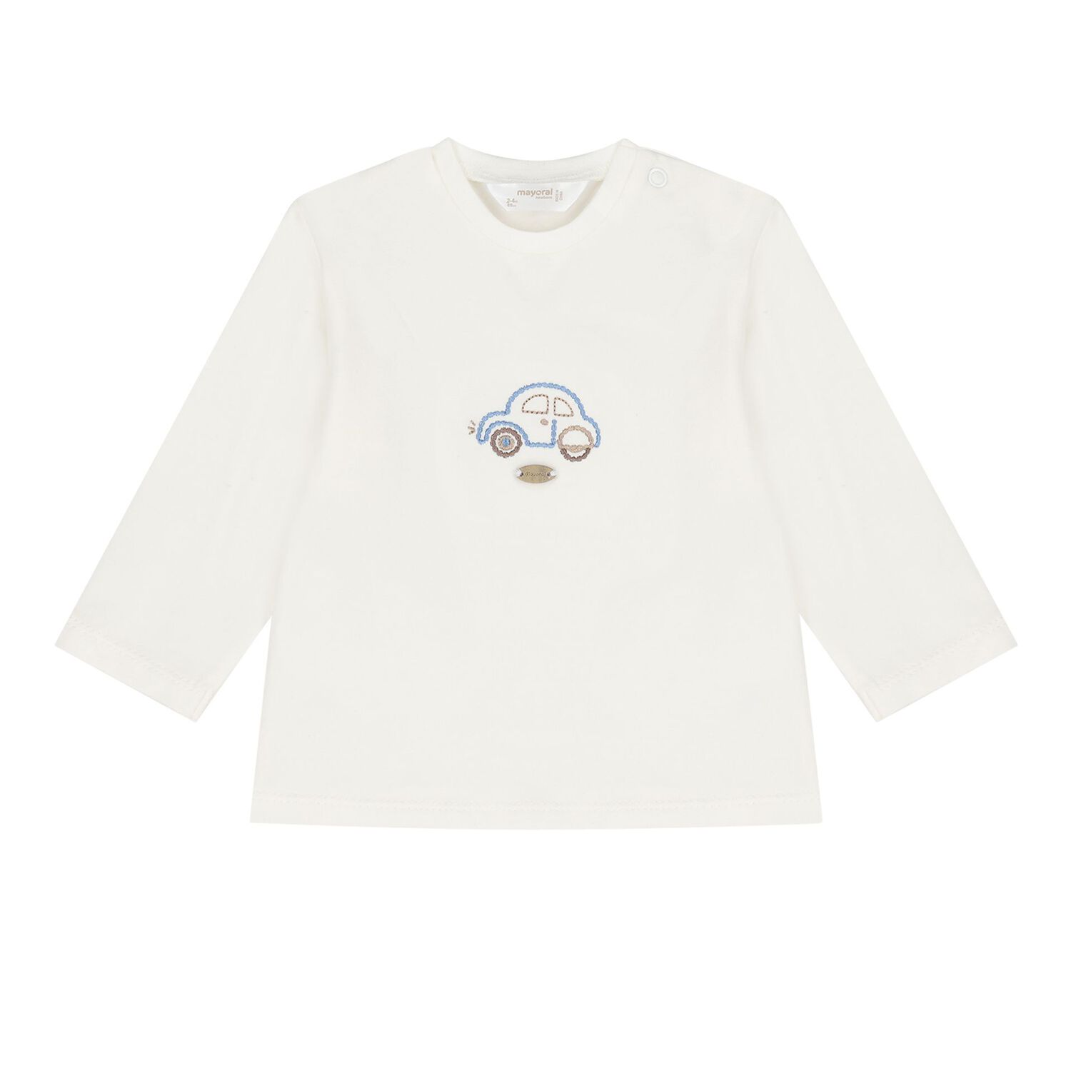 Baby Boys Blue & White Logo Tracksuit Set, 1, hi-res