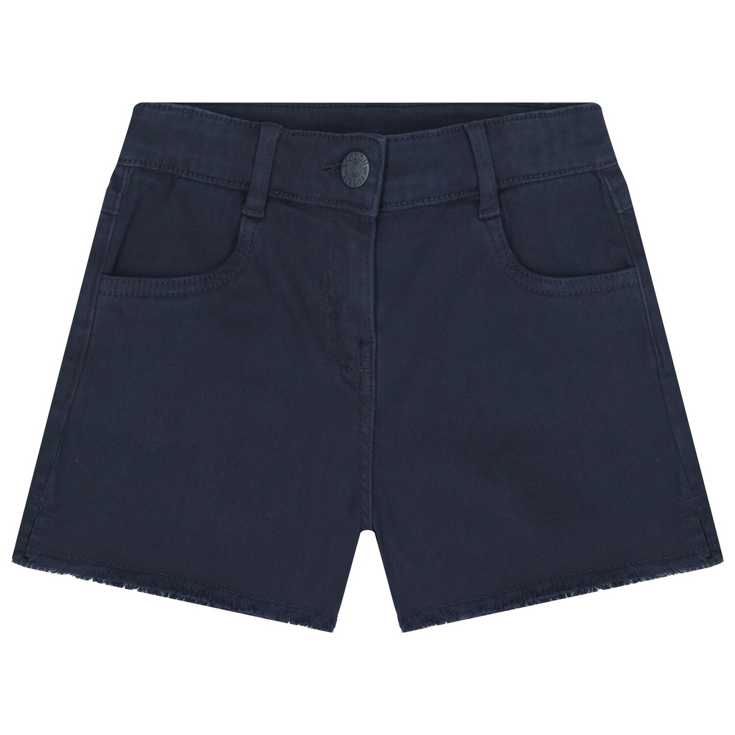 Girls Navy Blue Shorts, 2, hi-res