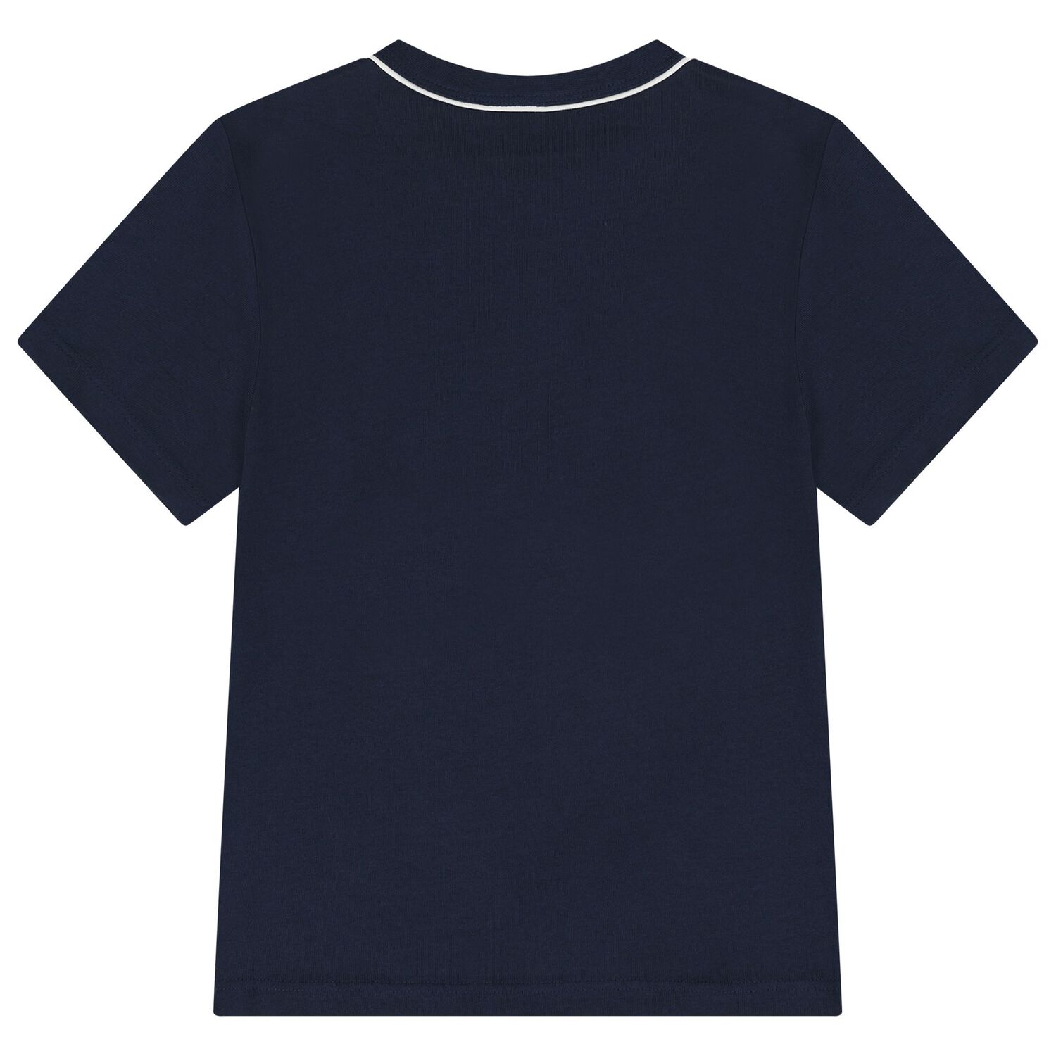 Boys Navy Blue Logo T-Shirt, 2, hi-res