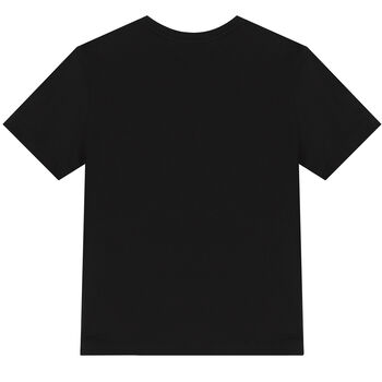 Boys Black Logo T-Shirt