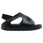 Younger Boys Black Campus Sliders, 2, hi-res