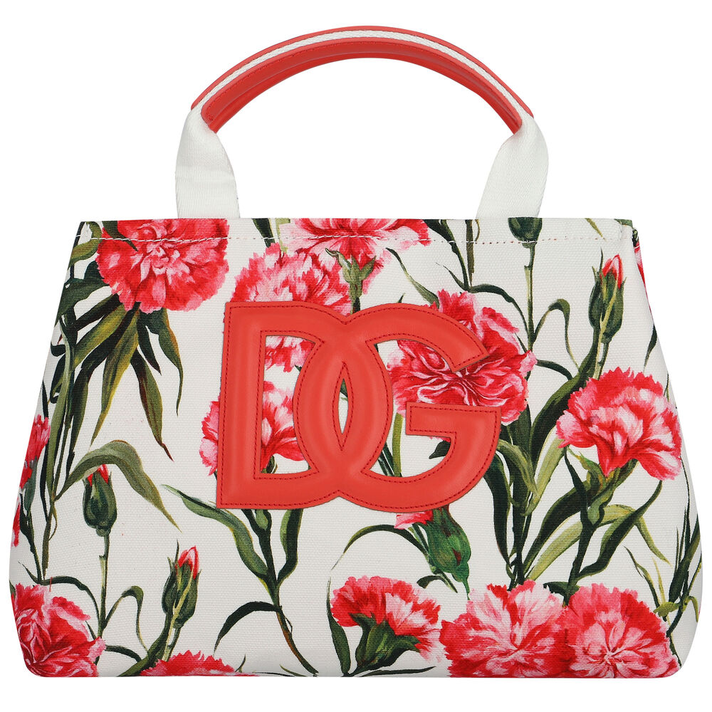 Dolce & Gabbana Girls Floral Handbag | Junior Couture