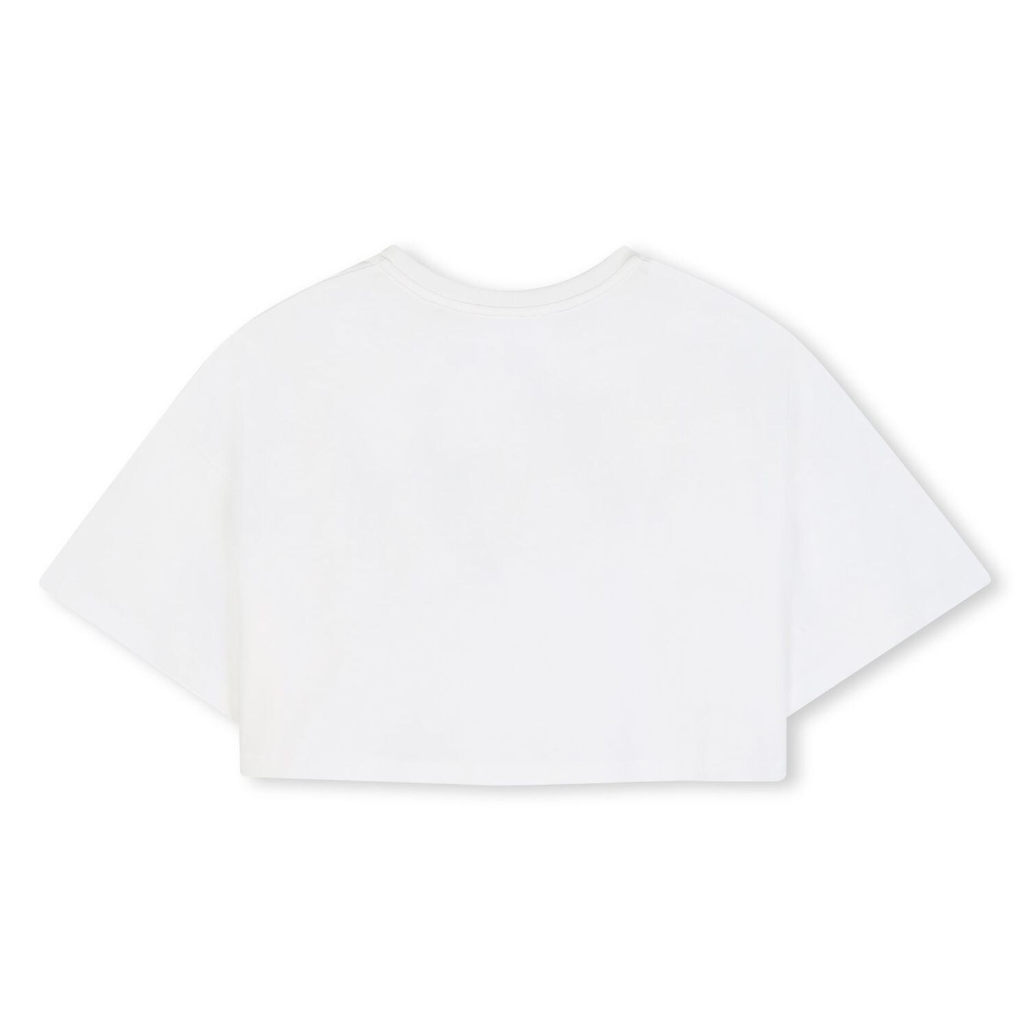 Girls Mini Me White logo T-Shirt, 1, hi-res