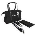 Black Ikonik Karl Logo Changing Bag ( 39cm ), 1, hi-res