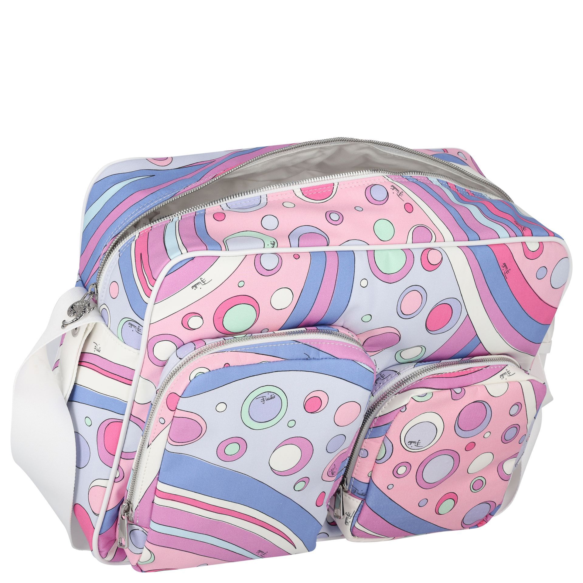 Pucci Baby Girls Pink & Lilac Fontane Changing Bag | Junior
