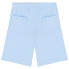 Boys Blue Logo Shorts Set, 1, hi-res