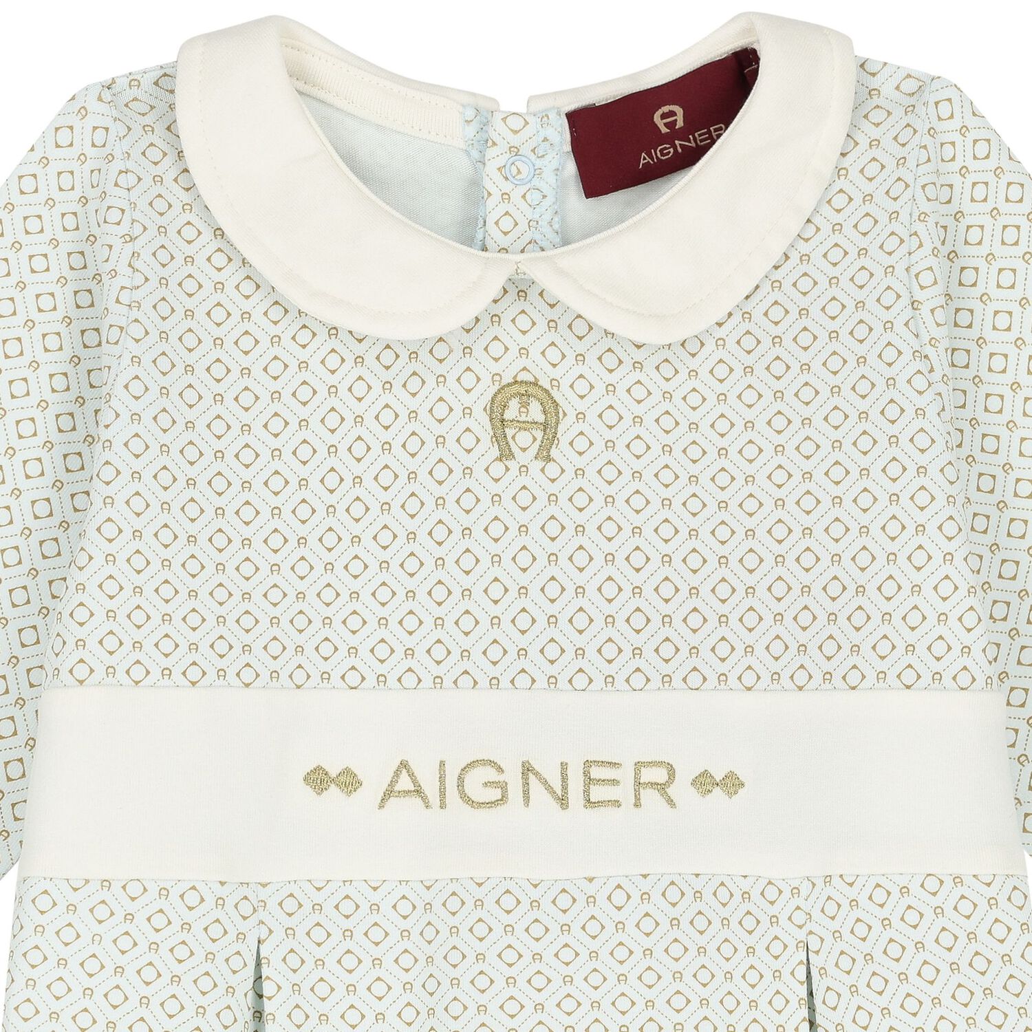 Baby Boys Blue Logo Babygrow Gift Set, 1, hi-res image number null