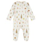 طقم هدية أفرول بنات باللون العاجى والوردى, 1, hi-res