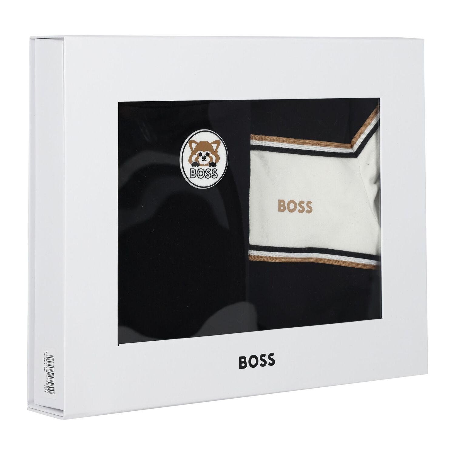 Baby Boys Black Logo Tracksuit, 1, hi-res image number null