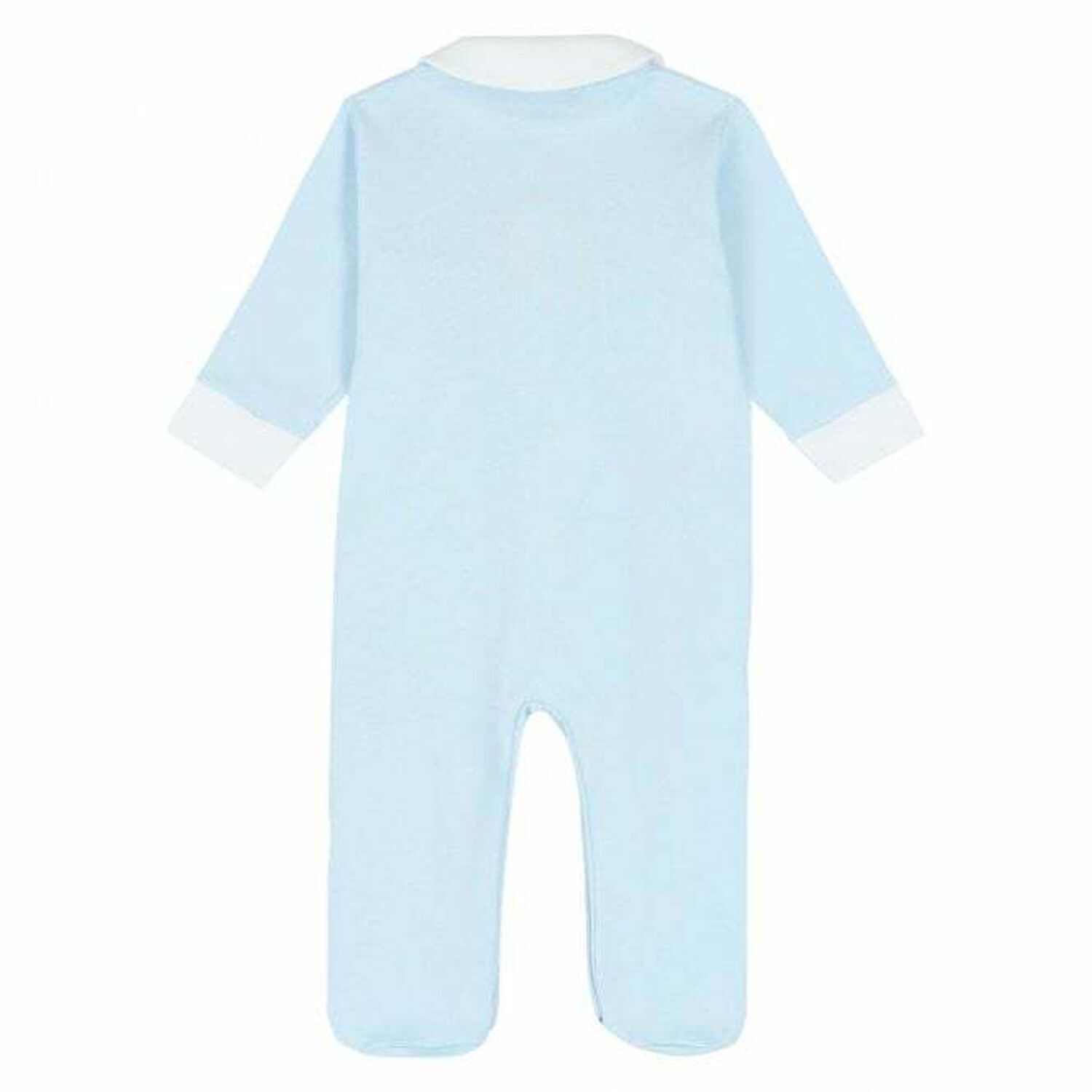 Baby Boys Blue Babygrow, 2, hi-res image number null