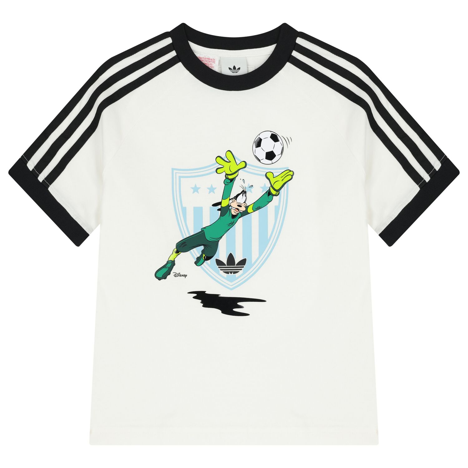 Boys White Disney Logo T-Shirt, 1, hi-res