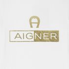 Boys White Logo T-Shirt, 1, hi-res