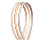 Girls Pink & Gold Glittery Headband ( 3 Pack ), 1, hi-res