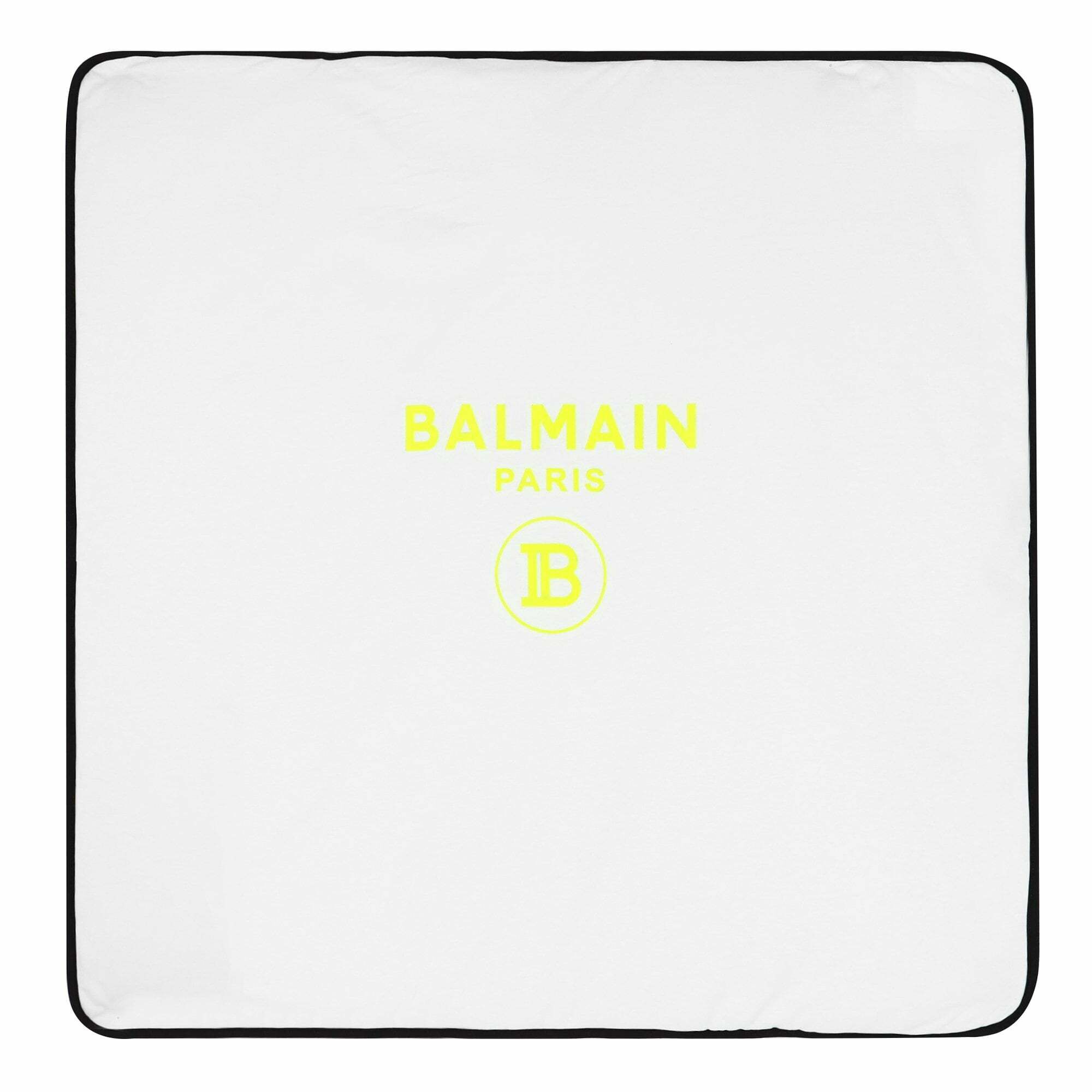 Balmain baby blanket 2025