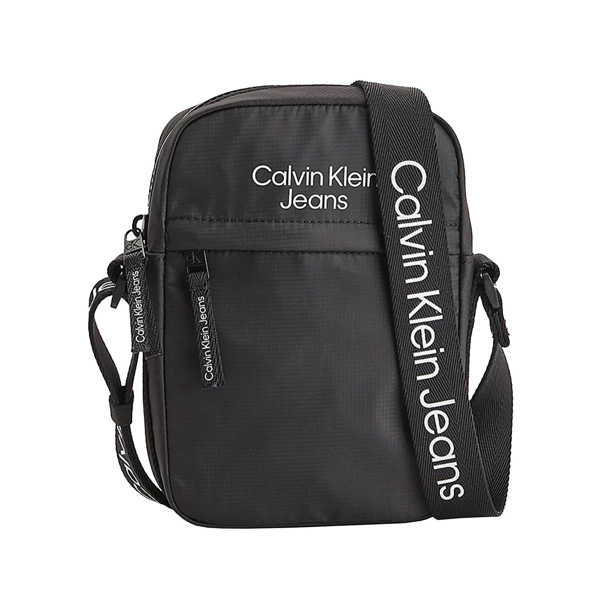 Calvin Klein Black Logo Cross Body Bag Junior Couture USA