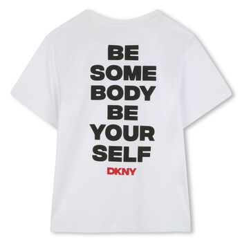 Boys White Logo T-Shirt