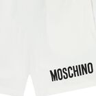 شورت للأولاد بالشعار باللون الابيض, 1, hi-res