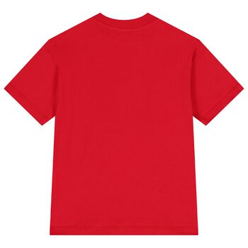 Girls Red Logo T-Shirt