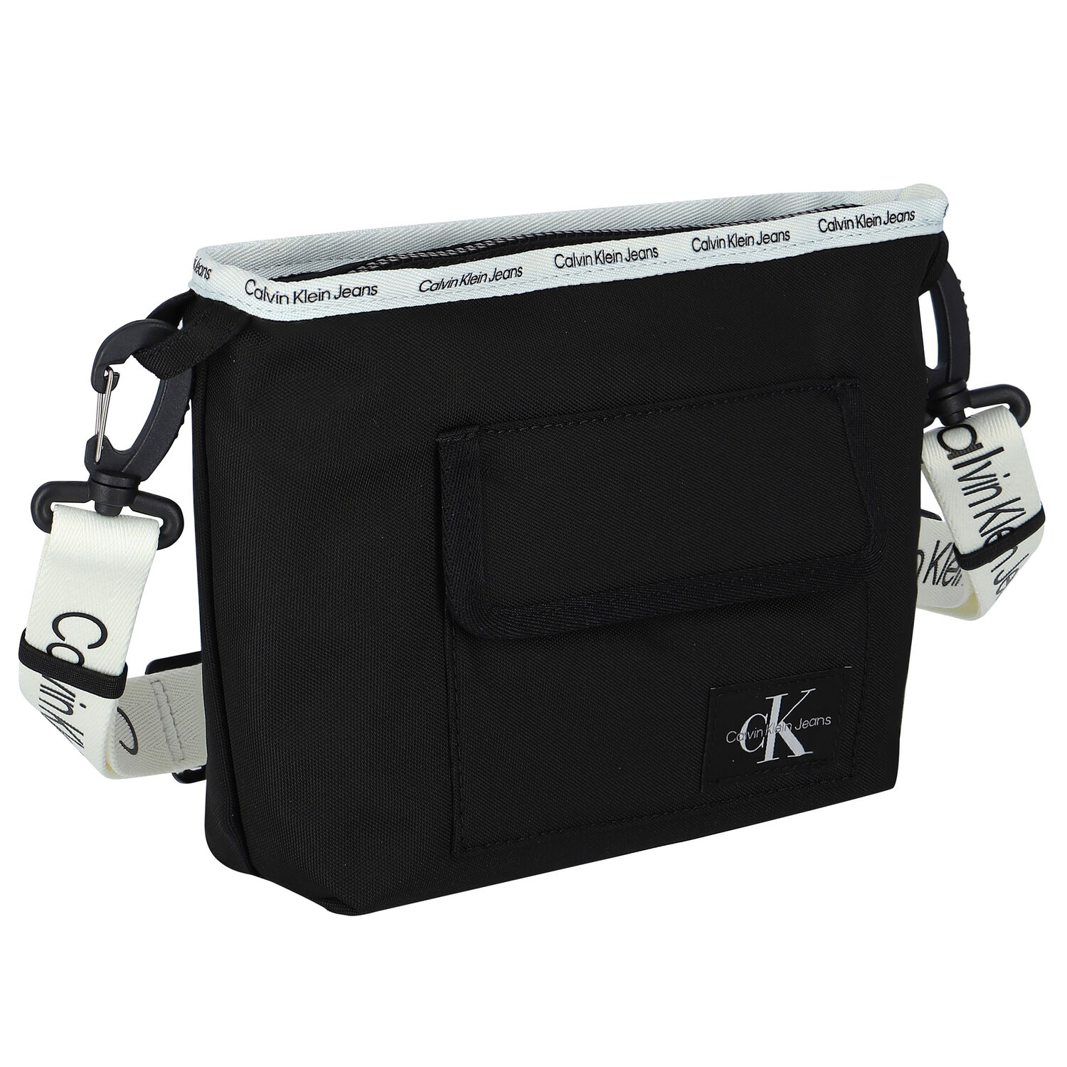 Black & White Logo Bag, 1, hi-res