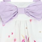 Baby White, Pink & Lilac Romper, 1, hi-res