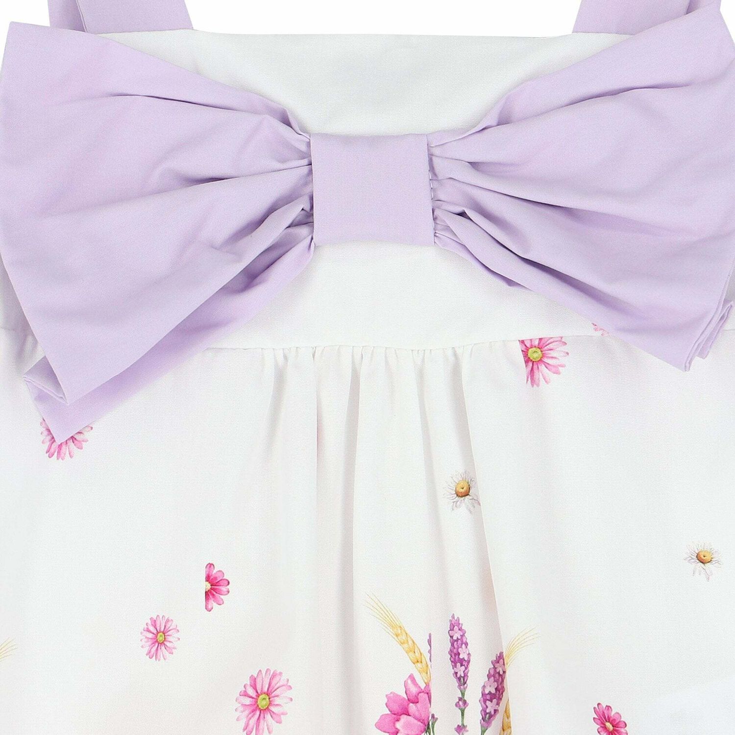 Baby White, Pink & Lilac Romper, 1, hi-res