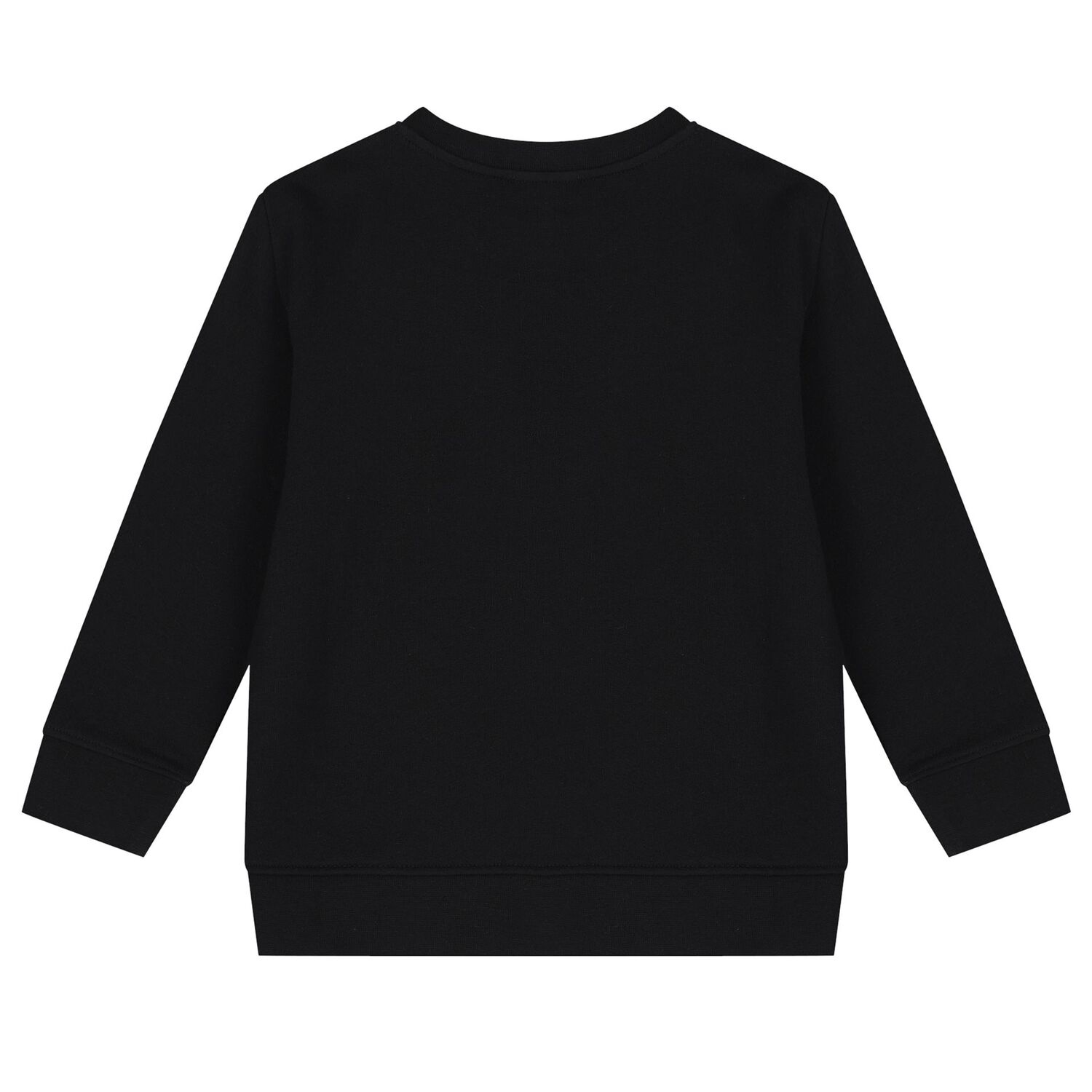 Boys Black Cotton Sweatshirt, 1, hi-res image number null
