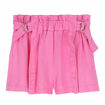 Girls Fuchsia Pink Shorts