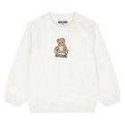 Younger White Teddy Bear Logo Tracksuit, 1, hi-res