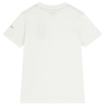 Boys White Logo T-Shirt